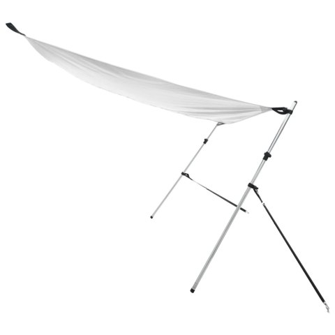 PRZEDŁUŻENIE ZADASZENIA DO ŁODZI NA RAMIE T-BIMINI 174X 205X (115-194)CM BIAŁE