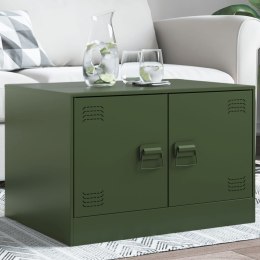 STOLIK KAWOWY OLIWKOWY 67X50X44CM STAL