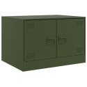 STOLIK KAWOWY OLIWKOWY 67X50X44CM STAL