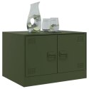 STOLIK KAWOWY OLIWKOWY 67X50X44CM STAL