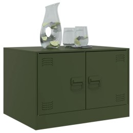 STOLIK KAWOWY OLIWKOWY 67X50X44CM STAL