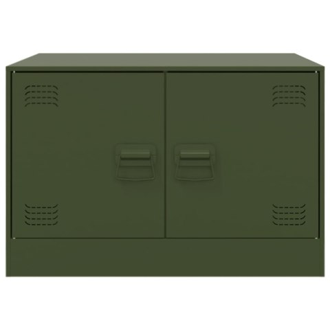 STOLIK KAWOWY OLIWKOWY 67X50X44CM STAL