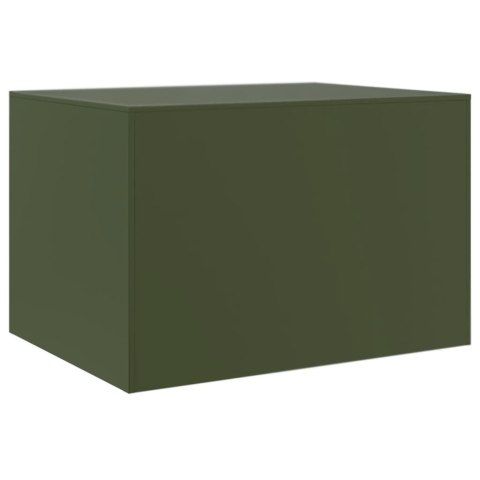 STOLIK KAWOWY OLIWKOWY 67X50X44CM STAL