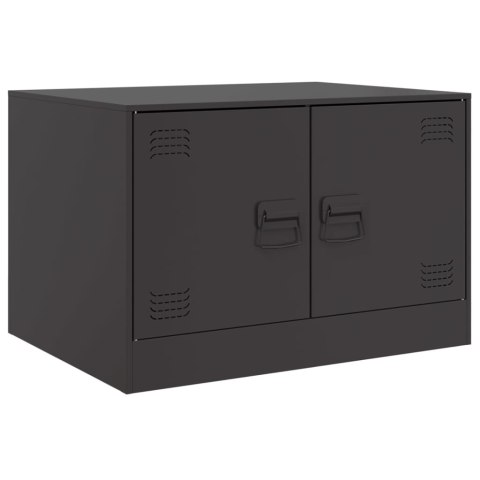 STOLIK KAWOWY CZARNY 67X50X44CM STAL