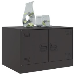 STOLIK KAWOWY CZARNY 67X50X44CM STAL