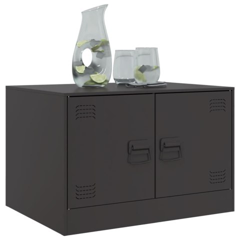 STOLIK KAWOWY CZARNY 67X50X44CM STAL