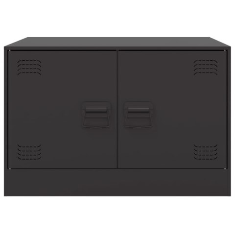 STOLIK KAWOWY CZARNY 67X50X44CM STAL