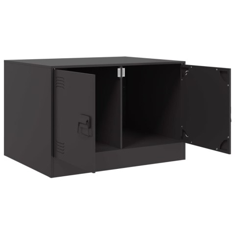 STOLIK KAWOWY CZARNY 67X50X44CM STAL