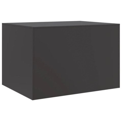 STOLIK KAWOWY CZARNY 67X50X44CM STAL