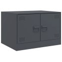 STOLIK KAWOWY ANTRACYTOWY 67X50X44CM STAL
