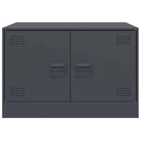 STOLIK KAWOWY ANTRACYTOWY 67X50X44CM STAL