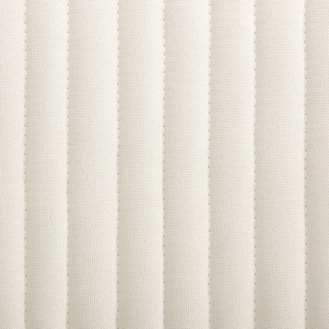 KRZESŁA DO JADALNI 2SZT KREMOWE TAPICEROWANE TKANINĄ