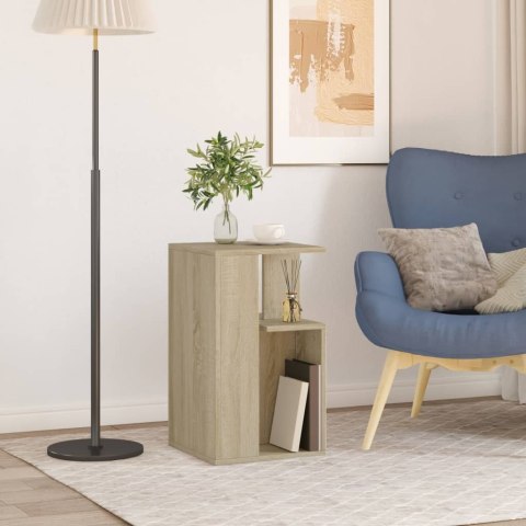 STOLIK BOCZNY DĄB SONOMA 35X35X60CM