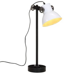 LAMPA STOŁOWA 25 W BIAŁA 15X15X55CM E27