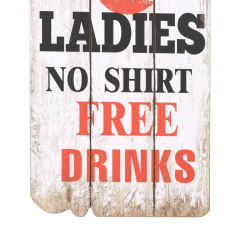 WIESZAK NAŚCIENNY NA OKRYCIA WIERZCHNIE 120X40CM MEN LADIES