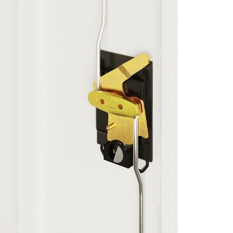 SZAFKA NA DOKUMENTY BIAŁA 90X40X90CM STALOWA