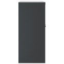 SZAFKA NA DOKUMENTY ANTRACYTOWA 79X40X90CM STALOWA