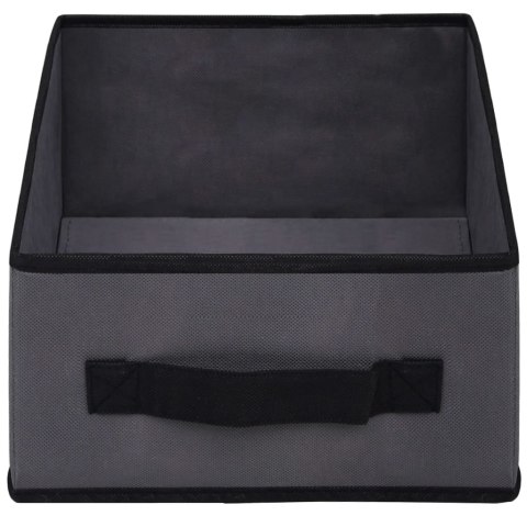 SZAFKA Z 6 SZUFLADAMI 55X29X55CM SZARA STAL