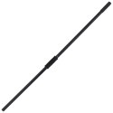 TRZONEK DO WIDEŁ Ø3,5X127,5CM STALOWY CZARNY