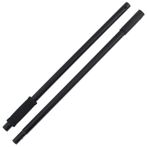 TRZONEK DO WIDEŁ Ø3,5X127,5CM STALOWY CZARNY