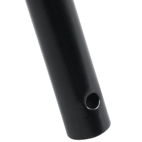 TRZONEK DO WIDEŁ Ø3,5X127,5CM STALOWY CZARNY
