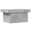 STOLIK KAWOWY SZAROŚĆ BETONU 100X55X40CM