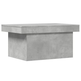 STOLIK KAWOWY SZAROŚĆ BETONU 100X55X40CM