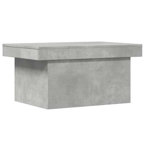 STOLIK KAWOWY SZAROŚĆ BETONU 100X55X40CM