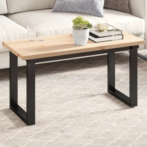 BLAT DO STOLIKA 90X40X2,5CM PROSTOKĄTNY LITE DREWNO SOSNOWE