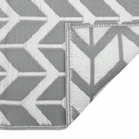 DYWAN ZEWNĘTRZNY SZARY 140X200CM PP