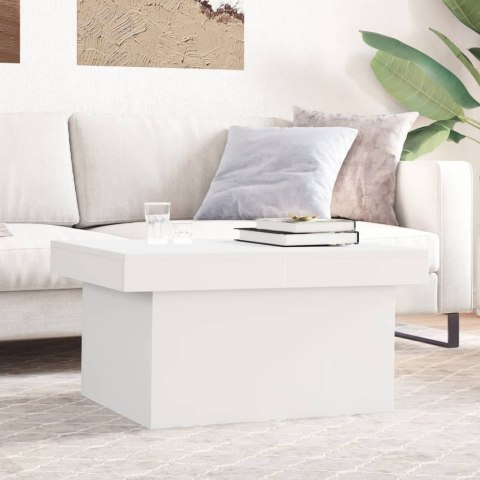 STOLIK KAWOWY BIAŁY 100X55X40CM