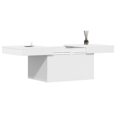 STOLIK KAWOWY BIAŁY 100X55X40CM