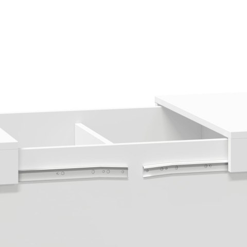 STOLIK KAWOWY BIAŁY 100X55X40CM