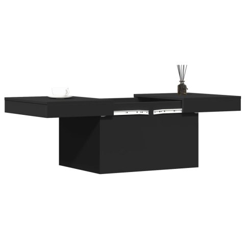 STOLIK KAWOWY CZARNY 80X55X40CM