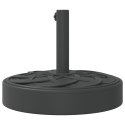PODSTAWA DO PARASOLA DO SŁUPKÓW Ø38/48MM 25KG OKRĄGŁA