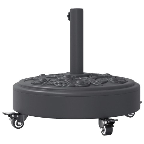 PODSTAWA DO PARASOLA Z KÓŁKAMI DO SŁUPKÓW Ø38/48MM 27KG