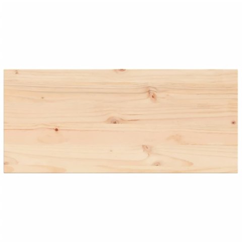 BLAT DO STOŁU 90X40X1,7CM PROSTOKĄTNY LITE DREWNO SOSNOWE