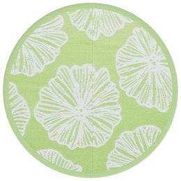 DYWAN NA ZEWNĄTRZ ZIELONY Ø120CM PP