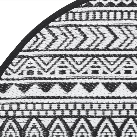 DYWAN NA ZEWNĄTRZ CZARNY Ø160CM PP