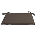 PODUSZKI NA KRZESŁA OGRODOWE 4 SZT. TAUPE 40X40X3CM