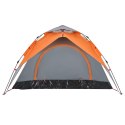 NAMIOT 3-OS. SZARO-POMARAŃCZOWY SZYBKIE ROZKŁADANIE