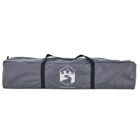 NAMIOT 3-OS. SZARO-POMARAŃCZOWY SZYBKIE ROZKŁADANIE