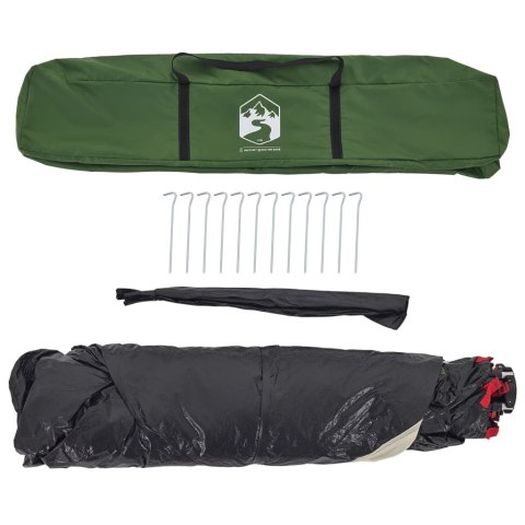 NAMIOT RODZINNY KABINOWY 4-OS. ZIELONY SZYBKIE ROZKŁADANIE