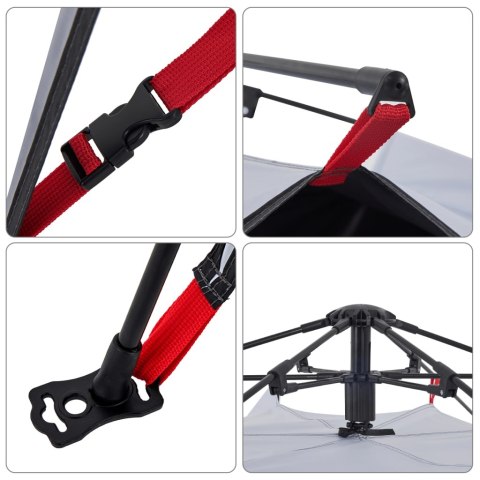 NAMIOT 3-OS. BIAŁY ZACIEMNIANY SZYBKIE ROZKŁADANIE