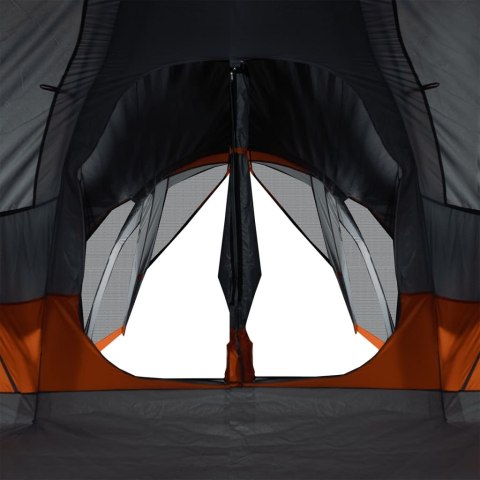 NAMIOT RODZINNY TIPI 8-OS. SZARO-POMARAŃCZOWY WODOSZCZELNY