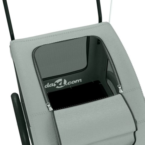 PRZYCZEPKA ROWEROWA DLA ZWIERZĄT TKANINA OXFORD I ŻELAZO