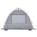 NAMIOT PLAŻOWY 2-OS. SZARY WODOSZCZELNY