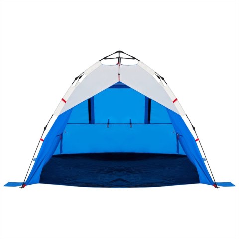 NAMIOT PLAŻOWY 3-OS LAZUROWY SZYBKO ROZKŁADANY WODOSZCZELNY