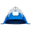 NAMIOT PLAŻOWY 3-OS LAZUROWY SZYBKO ROZKŁADANY WODOSZCZELNY