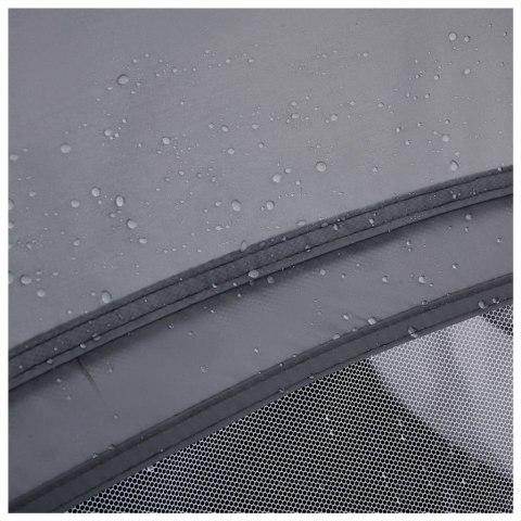 NAMIOT PLAŻOWY 3-OS. SZARY SZYBKIE ROZKŁADANIE WODOSZCZELNY